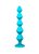 Анальная Цепочка с Кристаллом Emotions Buddy Turquoise 1400-02lola, цвет бирюзовый - Lola Toys