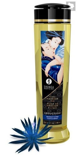 Массажное масло с ароматом ночных цветов Seduction - 240 мл. - Shunga Erotic Art