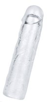 Прозрачная насадка-удлинитель Flawless Clear Penis Sleeve Add 2 - 19 см., цвет прозрачный - LoveToy