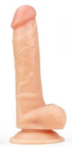 Телесный фаллоимитатор 8" The Ultra Soft Dude - 20 см., цвет телесный - LoveToy