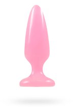 Анальная пробка Firefly Pleasure Plug Medium светящаяся в темноте, средняя, цвет розовый - NS Novelties