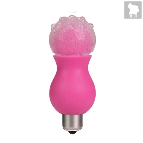 Вибромассажер Foreplay Ice Chill Massagers с замораживающейся насадкой, цвет розовый - California Exotic Novelties