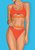 Раздельный женский купальник Miamelle, цвет оранжевый, L - Obsessive