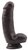Коричневый фаллоимитатор DUAL DENSITY DILDO на присоске - 17 см., цвет коричневый - Dream toys