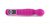 Лиловый вибратор Body Touch II с реакцией на прикосновения - 22 см, цвет фиолетовый - Baile