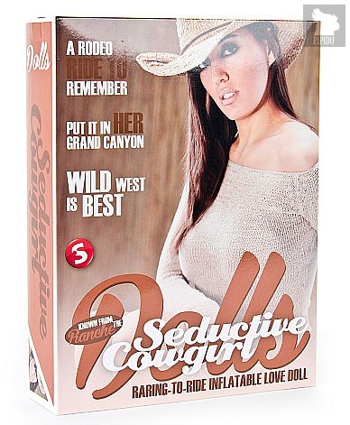 Секс-кукла Seductive Cowgirl, цвет телесный - Shots Media