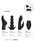 Черный эротический набор Pleasure Kit №6, цвет черный - Shots Media