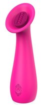 Розовый клиторальный стимулятор CHARMING SUNFLOWER - 15,3 см., цвет розовый - Dream toys