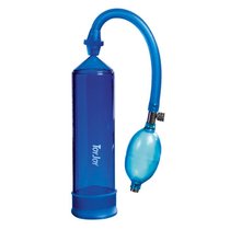 Синяя вакуумная помпа Power Pump Blue - Toy Joy