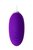 Фиолетовое виброяйцо A-Toys - 6,5 см., цвет фиолетовый - Toyfa