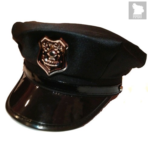 Фуражка полицейского, цвет черный - Le Frivole