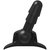 Аксессуар - плаг для крепл. Vac-U-Lock™ Deluxe 360° Swivel Suction Cup Plug - Black, цвет черный - Doc Johnson