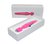 Вибратор с электростимуляцией Electro - 21,5 см, цвет розовый - Nalone