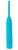 Голубой вибромассажер из силикона Delight - 18,5 см., цвет голубой - Nanma (NMC)