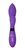 Фиолетовый вибратор Gina с клиторальным отростком - 20 см, цвет пурпурный - indeep