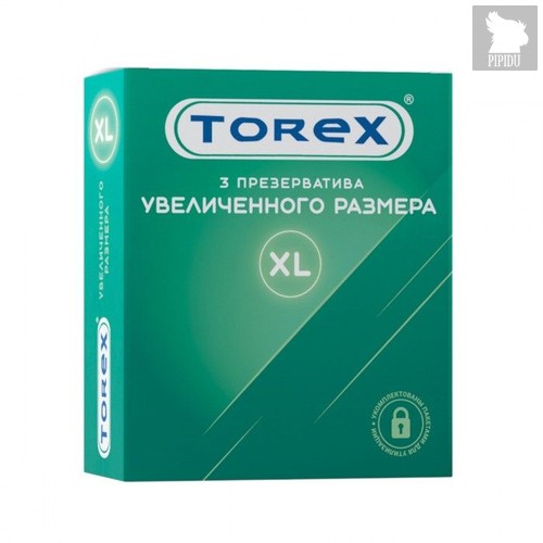 Презервативы Torex "Увеличенного размера" - 3 шт. - Torex