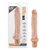 Телесный вибратор-реалистик Dr. Skin Cock Vibe 8 - 24,8 см - Blush Novelties