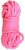 Розовая верёвка для любовных игр - 10 м, цвет розовый - LoveToy