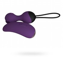 Фиолетовые виброшарики с вибропультом SuperNova, цвет фиолетовый - Le Frivole
