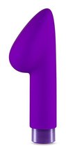 Фиолетовый вибромассажер B4 - 13,97 см., цвет фиолетовый - Blush Novelties