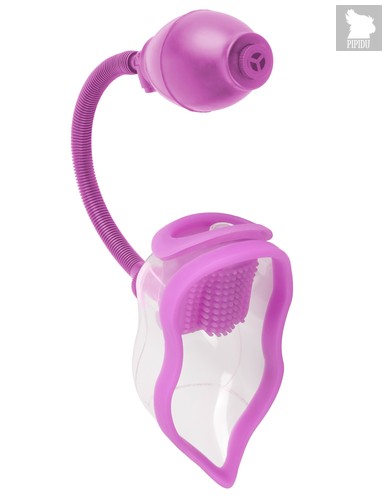 Помпа для клитора Perfect Touch Vibrating Pump, цвет фиолетовый - Pipedream