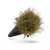 Силиконовая анальная пробка с дымчатым заячьим хвостом Fur Pom Pom - 12,7 см, цвет зеленый - Blush Novelties