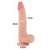 Телесный фаллоимитатор 8.5 Sliding Skin Dual Layer Dong - 20 см., цвет телесный - LoveToy