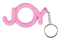Розовое кольцо-брелок Joy Cocking, цвет розовый - Shots Media