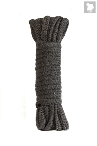 Серая веревка Bondage Collection Grey - 9 м., цвет серый - Lola Toys