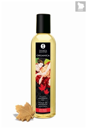 Массажное масло с ароматом кленового сиропа Organica Maple Delight - 250 мл - Shunga Erotic Art