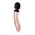 Черно-розовый вибромассажер Nouveau Curve Massager - 21 см., цвет розовый/черный - EDC Wholesale