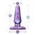 Фиолетовая анальная пробка B Yours Medium Cosmic Plug - 12 см, цвет фиолетовый - Blush Novelties