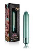 Rocks Off Минивибратор Touch of Velvet зеленый - ORION