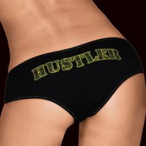Трусики-шорты милитари, цвет черный, M - Hustler Lingerie