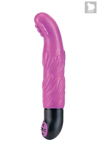 Фиолетовый вибратор PURE G-SPOT VIBE - 18,5 см, цвет фиолетовый - Seven Creations