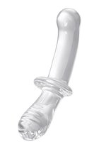 Прозрачный двусторонний стеклянный фаллоимитатор Satisfyer Double Crystal - 19,5 см., цвет прозрачный - Satisfyer