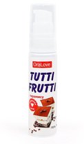 Гель-смазка Tutti-frutti со вкусом тирамису - 30 гр. - Bioritm