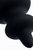 Черная анальная ёлочка Indi - 11,5 см., цвет черный - Toyfa