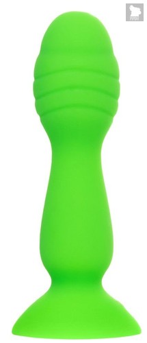 Зеленая анальная втулка Terg - 10 см., цвет зеленый - Toyfa