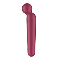 Малиновый вибромассажер Planet Wand-er, цвет малиновый - Satisfyer