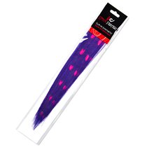 Цветные Clip-In локоны фиолетовые с розовыми сердечками, цвет розовый - Erotic Fantasy
