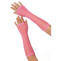 Перчатки Long Fishnet Gloves в сетку, OS - Electric Lingerie