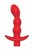 Красный вибратор Sweet Toys - 11 см., цвет красный - Bioritm