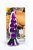 Фиолетовая анальная пробка-елочка с присоской - 18 см, цвет фиолетовый - Baile