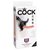 Страпон на виниловых трусиках Strap-on Harness Cock - 17,8 см, цвет телесный - Pipedream