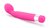 Розовый вибратор для массажа G-точки Rose Scarlet G - 17,8 см, цвет розовый - Blush Novelties
