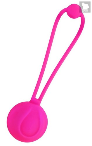 Розовый вагинальный шарик BLUSH, цвет розовый - Toyfa