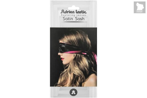 Satin Sash Атласная повязка, цвет малиновый/черный - Adrien Lastic