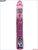 Розовый вибратор с металлическими шариками - 29 см - Eroticon