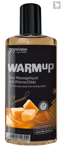 Разогревающее масло WARMup Caramel - 150 мл - Joy Division